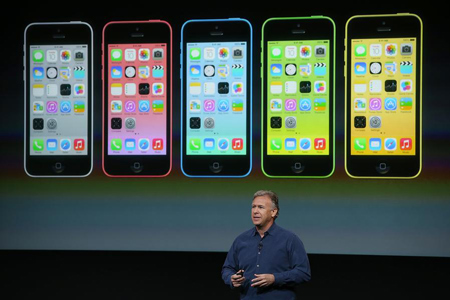 Apple iPhone 5c-voorkant