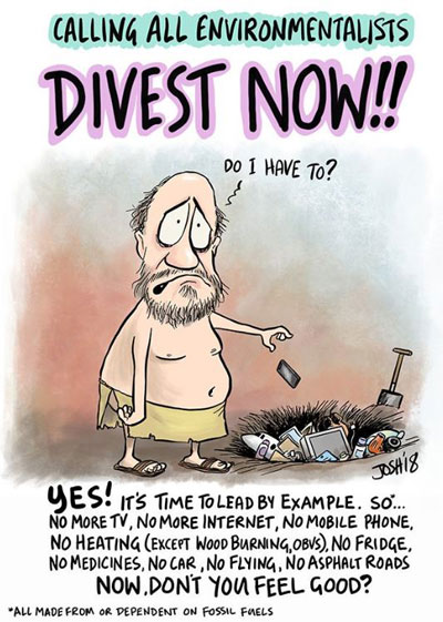 divest now from fossile fuels