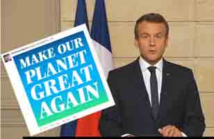 Macron-make the planet great again