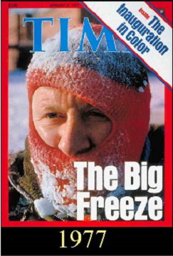 Time-afraid of Global Cooling- 1977