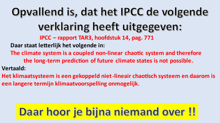 IPCC en klimaatvoorspellingen