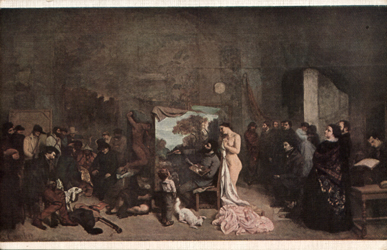 gustave Courbet, Dans látelier du peintre