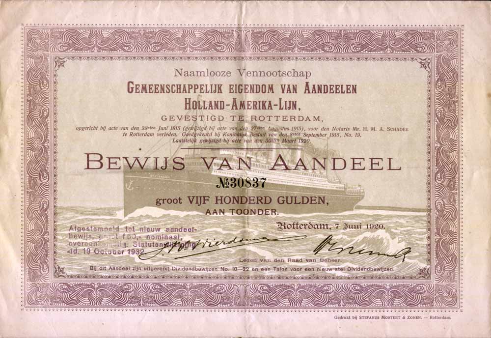 Statendam van de Holland Amerika Lijn