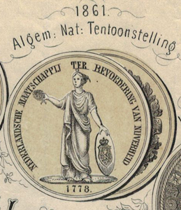 medaille van de Algemene Nationale Tentoonstelling van 1861