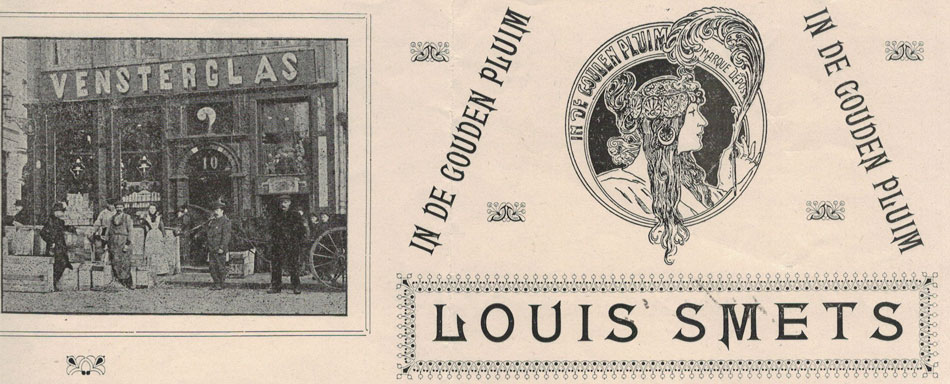 Louis Smets, Gent, nota uit 1910 in Jugendstil