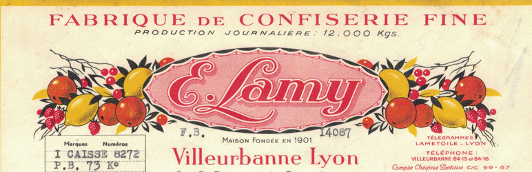 Lamy, Fabrique de Confisserie Fine, Villeurbanne Lyon