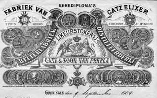 Catz & Zoon van Pekela 1904