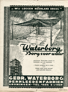 Waterborg: "Wij leggen Neêrland droog"