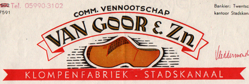 Van Goor & Zn. Klompenfabriek - Stadskanaal