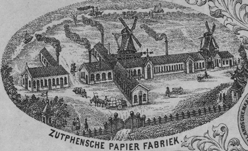 Willem Hissink, papierfabrieken, Zutphen en Zaltbommel