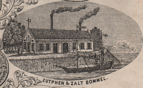 Willem Hissink, papierfabriek Zaltbommel