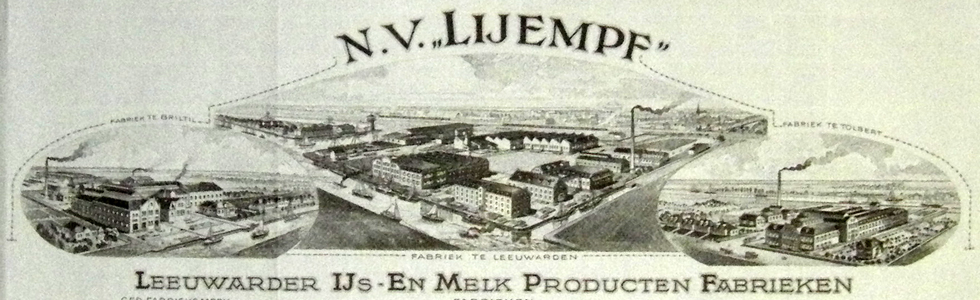 Lijempf, Leeuwarden, geïllustreerde rekening uit 1938