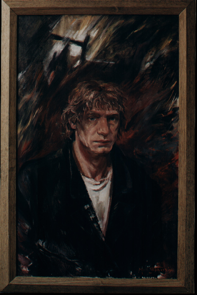 Max Stokvis: zelfportret, Samos 1996