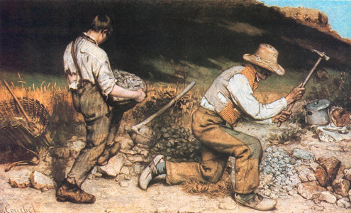 Courbet: the stonebreakers