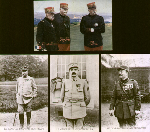 généraux francais 1914-18