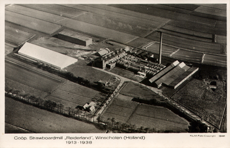 strookartonfabriek Reiderland, Winschoten, luchtfoto