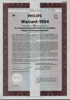 Philips warrant 1984