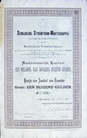Serajoedal Stoomtram-Maatschappij, aandeel 1894