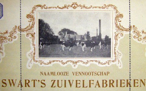 Swart Zuivelfabrieken, Leeuwarden, aandeeluit 1905