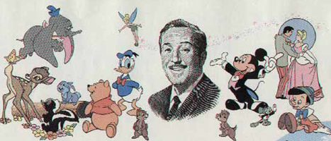 Walt Disney share certificate